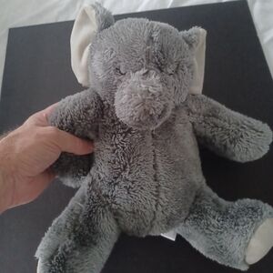 Elephant By Silver One 11” Gray Plush Stuffed Animal